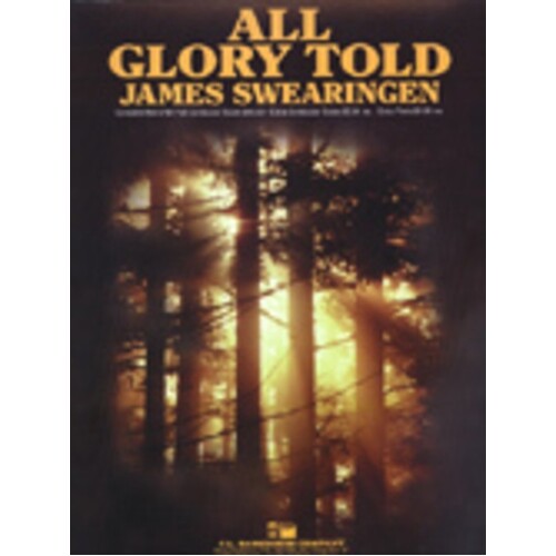 All Glory Told Concert Band 3 Score/Parts