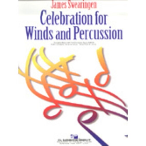 Celebration For Winds And Percussion Concert Band (Music Score/Parts) Book