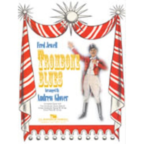 Trombone Blues Concert Band Arr Glover (Music Score/Parts) Book