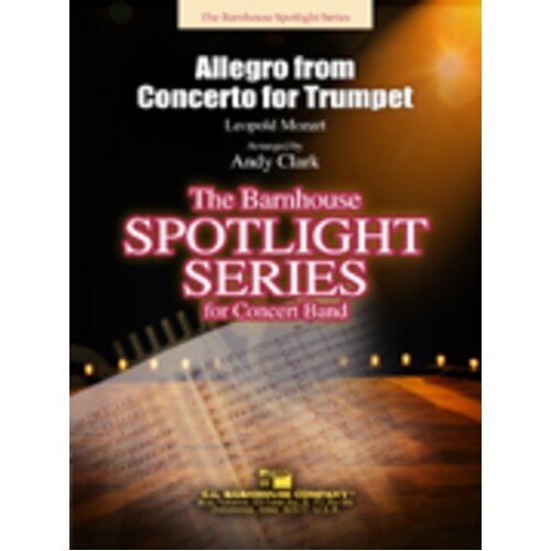 Allegro From Concerto For Trumpet Arr Clark (Music Score/Parts) Book
