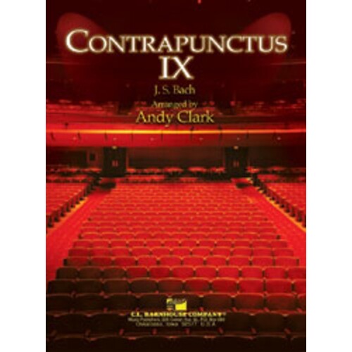 Contrapunctus Ix Concert Band  Arr Clark