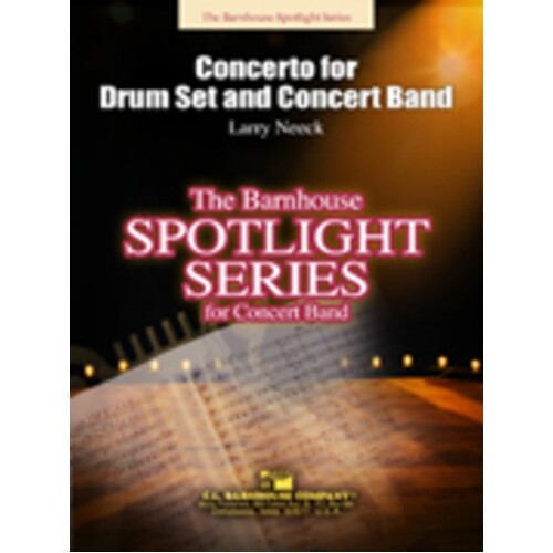 Concerto For Drum Set And Band (Music Score/Parts) Book