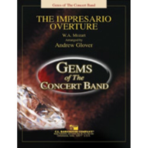 Impresario Overture Arr Glover Concert Band  Score/Parts