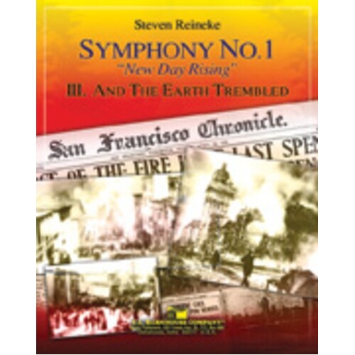 Symphony No 1 3Rd Mvt And The Earth Trembled Concert Band 
