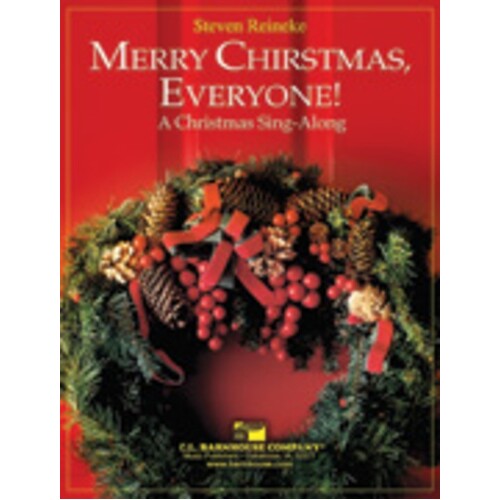 Merry Christmas Everyone Concert Band Score/Parts Book