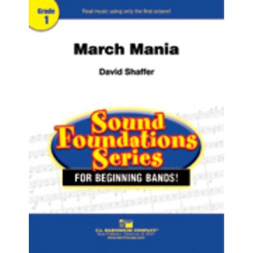 March Mania Concert Band  Score/Parts