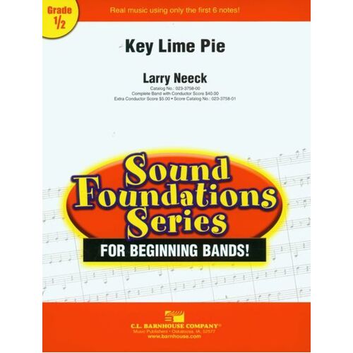 Key Lime Pie Concert Band  Score/Parts