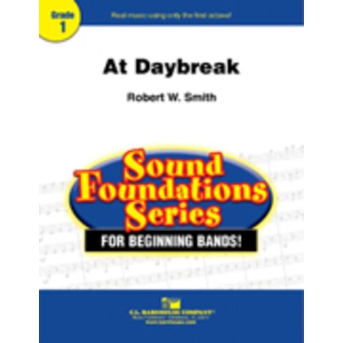 At Daybreak Concert Band  Score