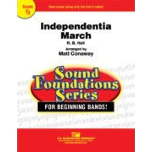 Independentia March Concert Band0.5 Score/Parts Book