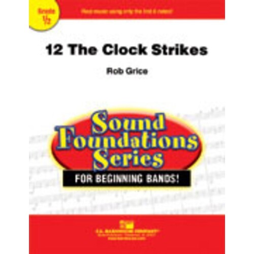 12 The Clock Strikes Concert Band .05 Score/Parts