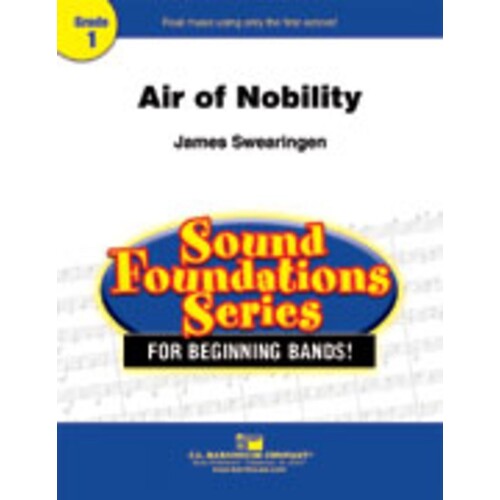 Air Of Nobility Concert Band  Score/Parts