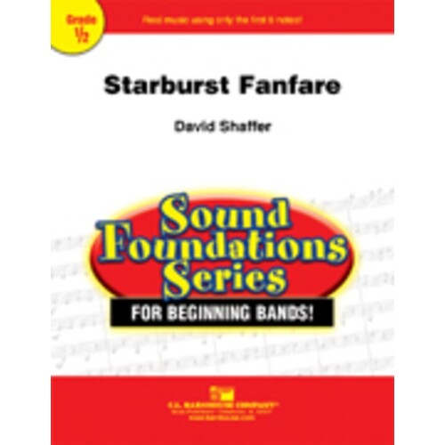 Starburst Fanfare Concert Band  Score/Parts