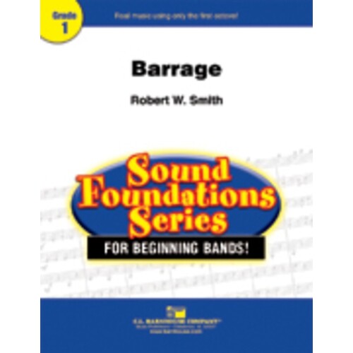 Barrage Concert Band  Score/Parts