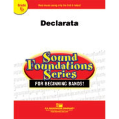Declarata Concert Band .5 Score/Parts