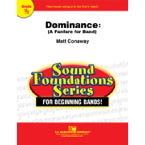 Dominance Concert Band .5 Score/Parts
