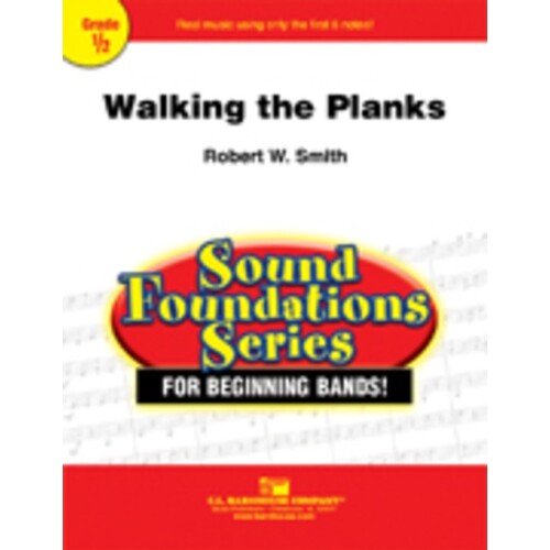 Walking The Planks Concert Band 0.5 Score/Parts