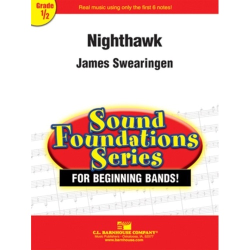 Nighthawk CB0.5 SC/PTS by James Swearingen, C.L. Barnhouse Company, Sound Foundations Series