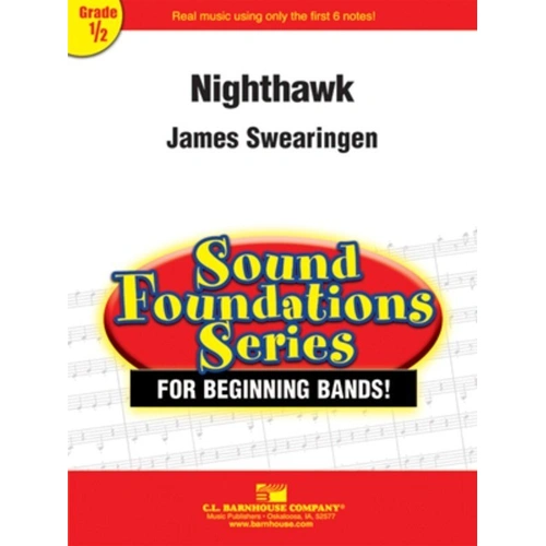 Nighthawk CB0.5 SC/PTS by James Swearingen - C.L. Barnhouse Company Sound Foundations Series