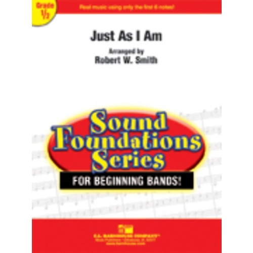Just As I Am Concert Band0.5 Score/Parts Book