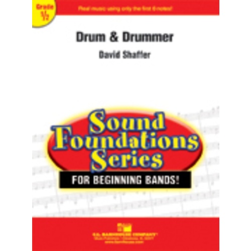 Drum And Drummer Concert Band0.5 Score/Parts Book