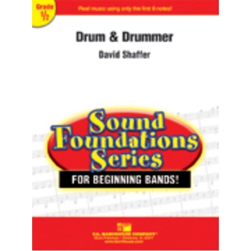 Drum And Drummer Concert Band0.5 Score/Parts Book