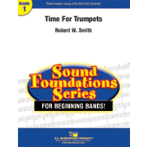 Time For Trumpets Concert Band 1 Score/Parts Book