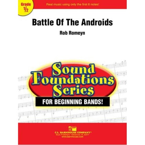 Battle Of The Androids Concert Band0.5 Score/Parts Book