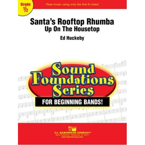 Santas Rooftop Rhumba Concert Band0.5 Score/Parts Book