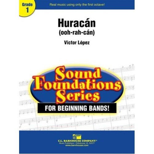 Huracan (Ooh-Rah-Can) Concert Band 1 Score/Parts Book
