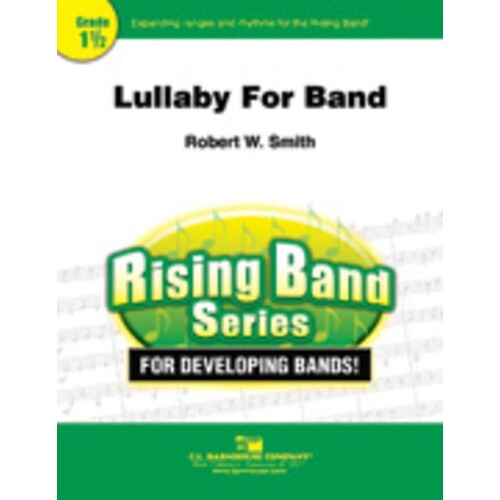 Lullaby For Band Concert Band  Score/Parts