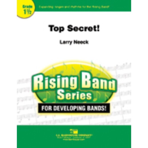 Top Secret Concert Band 1.5 Score/Parts