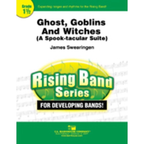 Ghosts Goblins And Witches Concert Band  Score/Parts