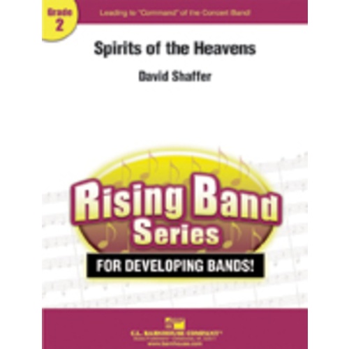 Spirits Of The Heavens Concert Band 2 Score/Parts Book