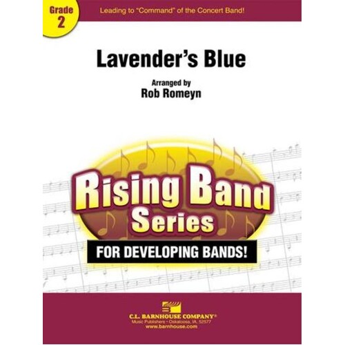 Lavenders Blue Concert Band 2 Score/Parts Book