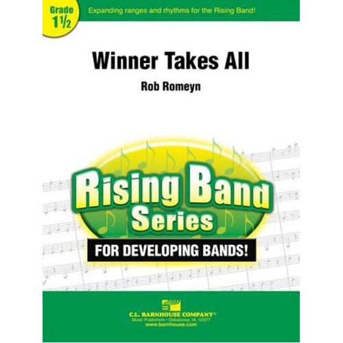 Winner Takes All Concert Band 1.5 Score/Parts Book