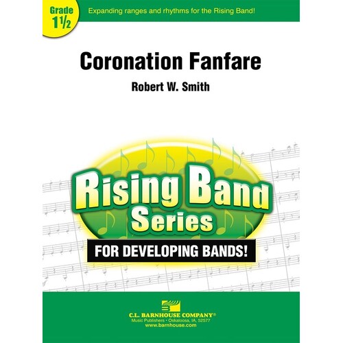 Coronation Fanfare Concert Band 1.5 Score/Parts Book