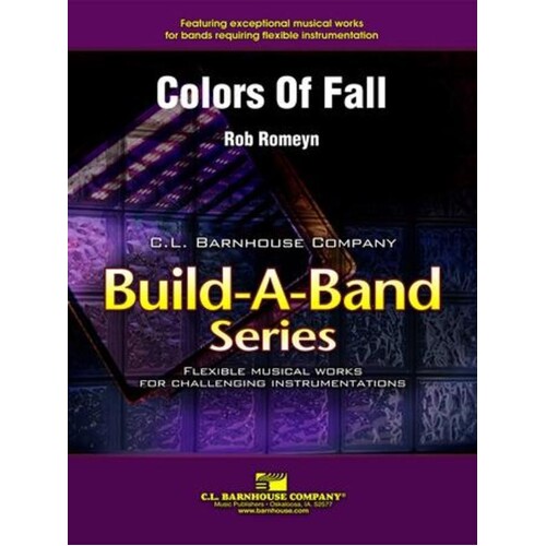Colors Of Fall Build A Band Concert Band 2 Score/Parts Book