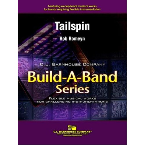 Tailspin Build A Band Concert Band 2.5 Score/Parts Book