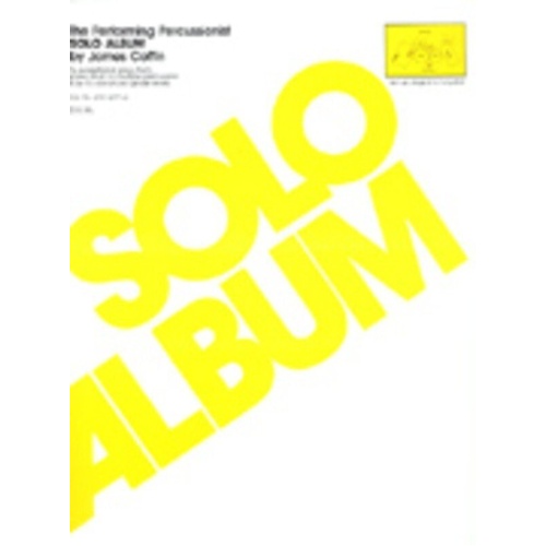 Performing Percussionist Solo Album by James Coffin, C.L. Barnhouse Company, Percussion