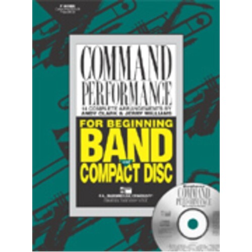 Command Performance Alto Sax/Alto clarinet/Bar Sax (Softcover Book)