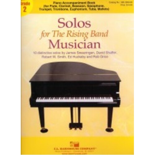 Solos For The Rising Band Musician Piano Acc All (Softcover Book)