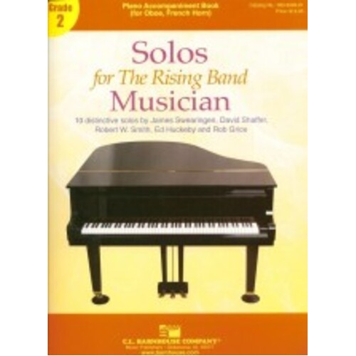 Solos For The Rising Band Musician Piano Acc Oboe Hn (Softcover Book)