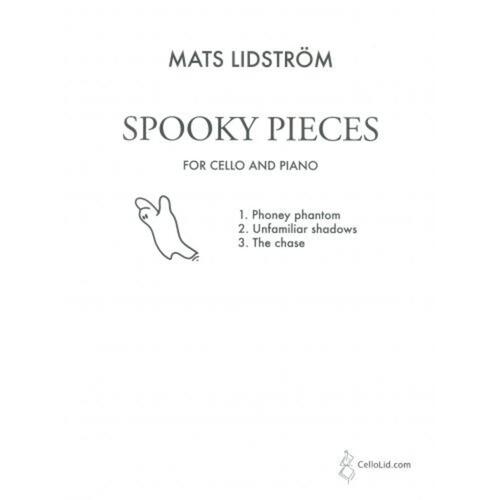 Lidstrom - Spooky Pieces For Cello/Piano Softcover Book (Cello)