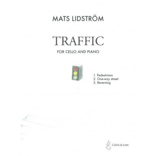 Lidstrom - Traffic For Cello/Piano Softcover Book (Cello)