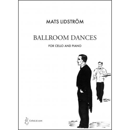 Lidstrom - Ballroom Dances For Cello/Piano Softcover Book (Cello)