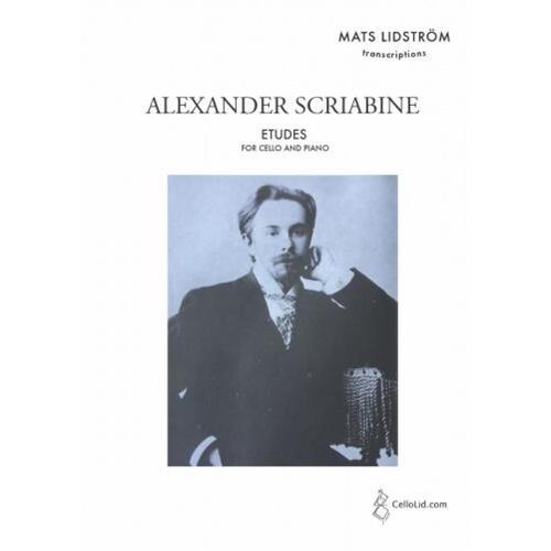 Scriabin - Etudes For Cello/Piano Arr Lidstrom Softcover Book (Cello)