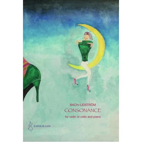 Lidstrom - Consonance For Violin Or Cello/Piano Softcover Book (Cello|Violin)