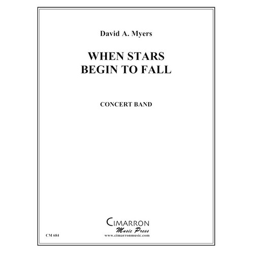 When The Stars Begin To Fall Concert Band 3 Score/Parts Book
