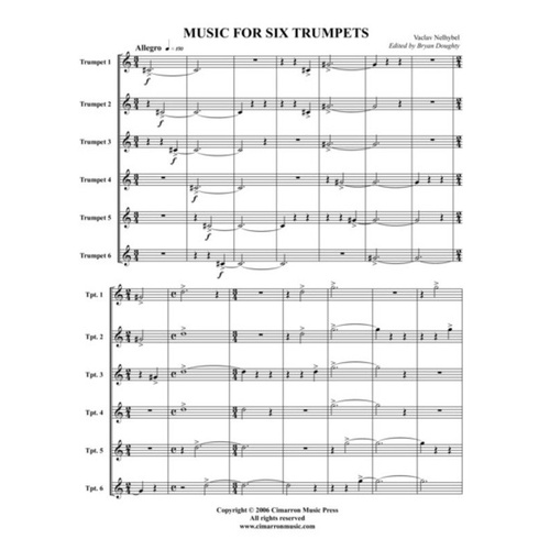 Music for Six Trumpets 6TPT