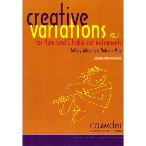 Creative Variations Vol 1 Flute Softcover Book/CD